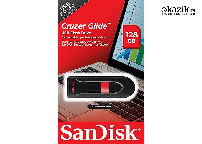 SanDisk: Cruzer Glide 128GB