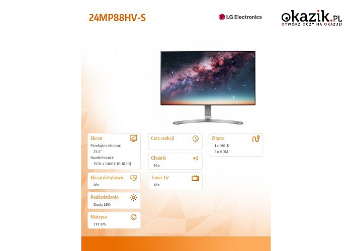 Настройка монитора lg 24mp88hv s