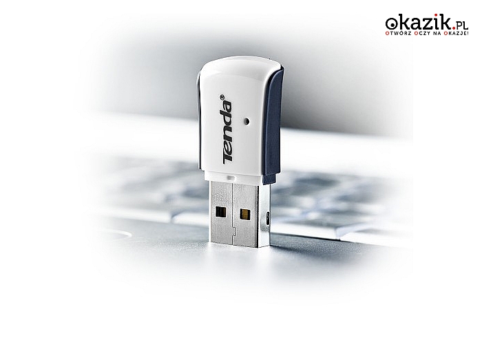 Tenda: Mini karta Wi-Fi  W311M USB N150