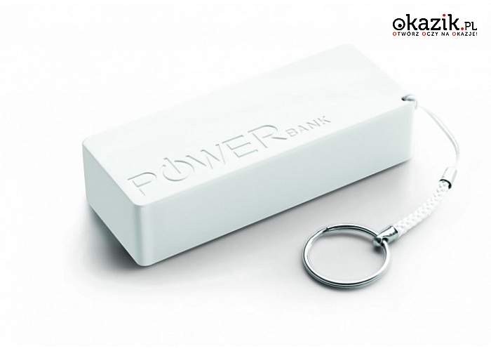 Esperanza: EXTREME POWER BANK QUARK XL 5000MAH BIAŁY