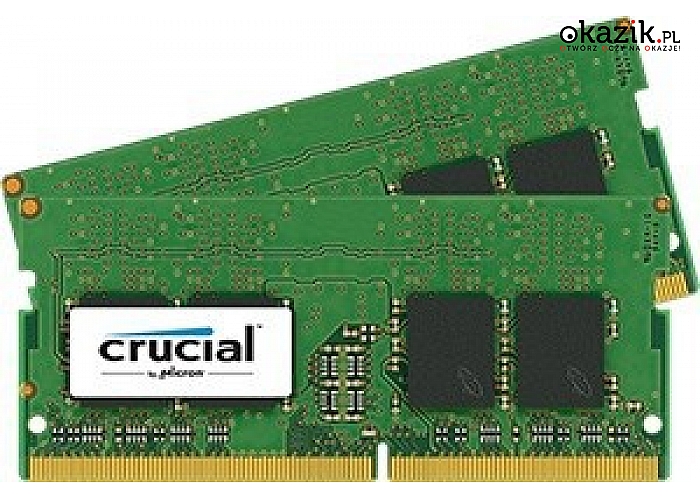 Crucial: DDR4 32GB/2400 (2*16GB) CL17 SODIMM