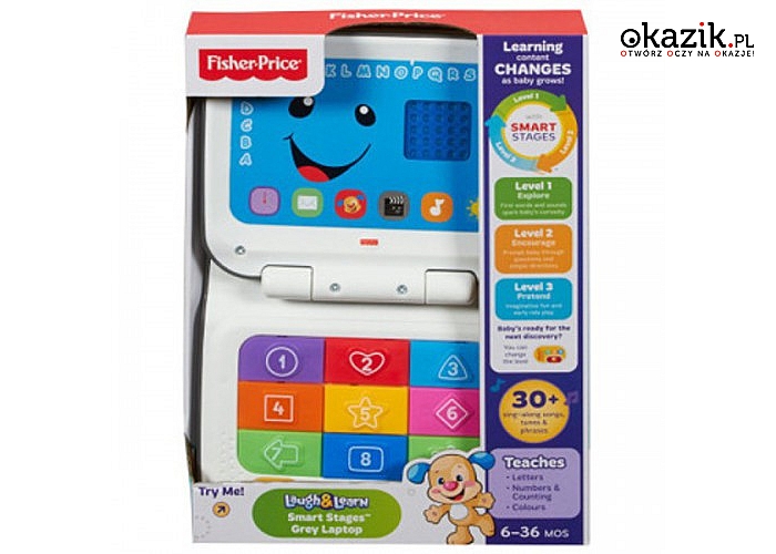 Fisher Price: Laptop malucha