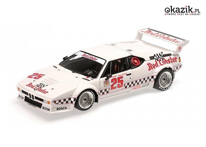 MINICHAMPS: BMW M1 Red Lobster #25