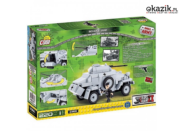 Cobi Klocki: COBI Armia SD.KFZ 222