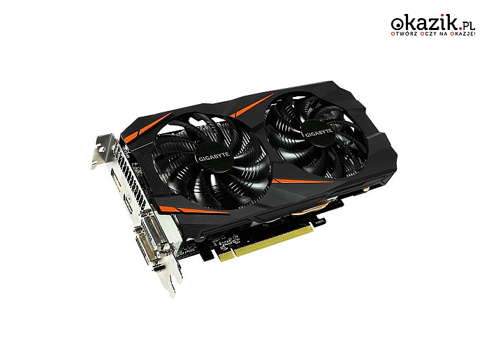 Gigabyte: GeForce GTX 1060 WF OC 3GB DDR5 192BIT 2DVI/HDMI/DP