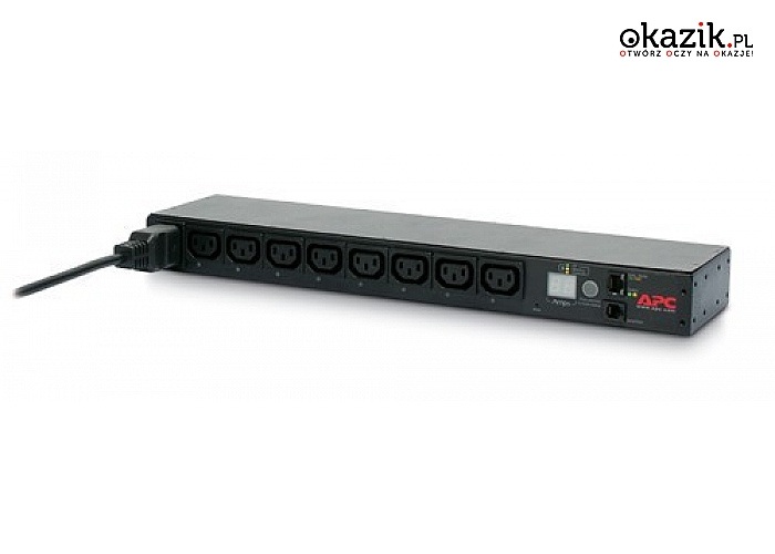 APC: AP7921B PDU SWITCHED 1U 16A/230V 8xC13