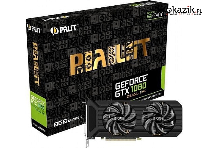 Palit gtx 1080 dual oc разбор