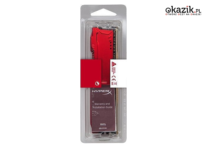 HyperX: DDR4 Fury Red 8GB/2133 CL14