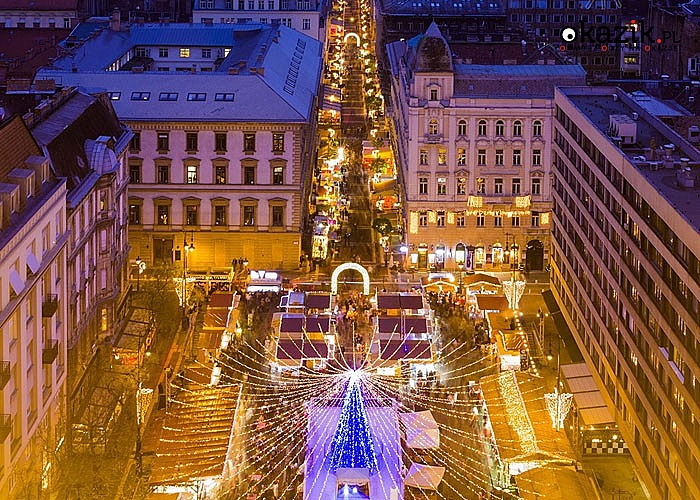 Wycieczka weekendowa na Jarmarki Bożonarodzeniowe w Budapeszcie!! Przejazd autokarem Premium!