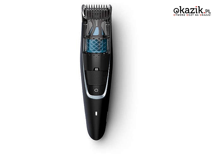 Philips: Trymer do brody z opcją zasysania zarostu BT7205/15