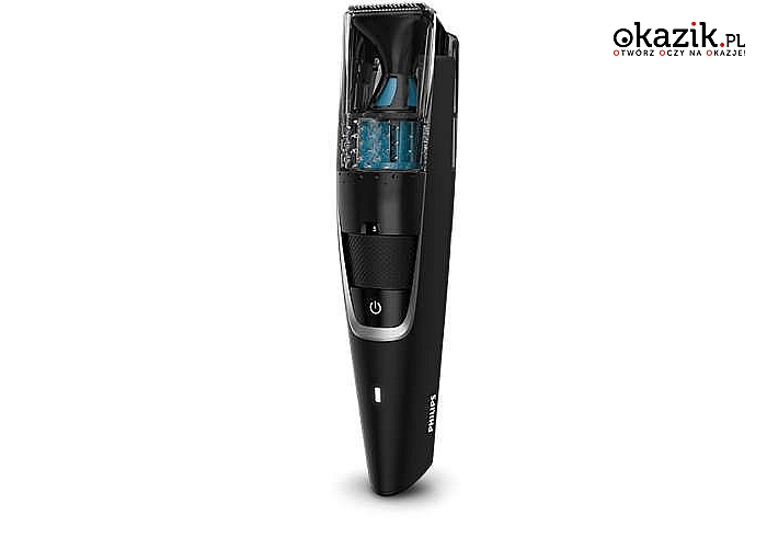 Philips: Trymer do brody z opcją zasysania zarostu BT7205/15