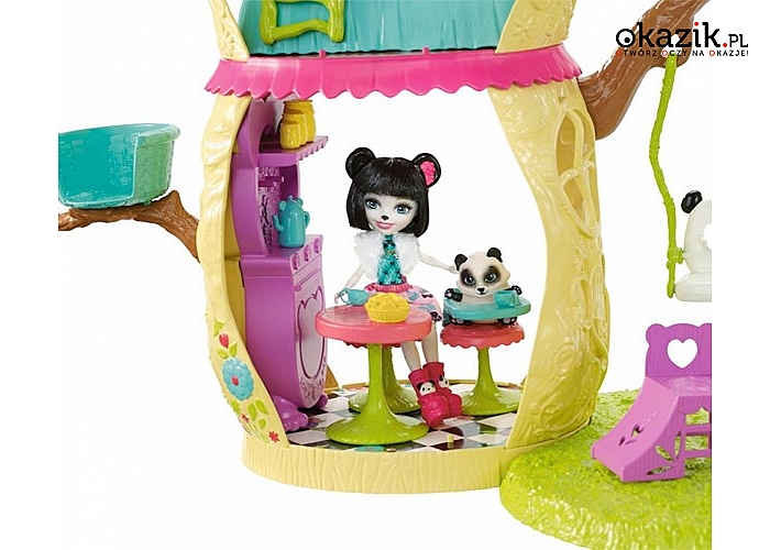 Mattel: ENCHANTIMALS Zestaw Leśny Domek