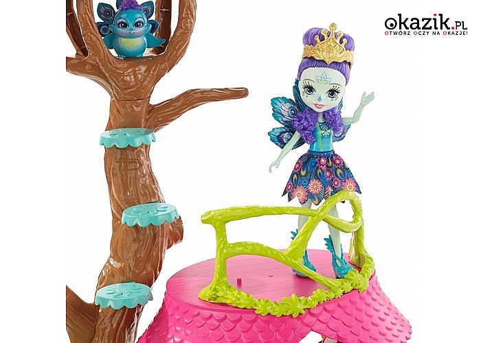 Mattel: ENCHANTIMALS Zestaw Leśny Domek