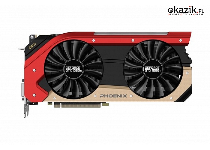 Gainward: GeForce GTX 1080 Ti Phoenix GS 11GB 352BIT DVI-D/HDMI/3DP