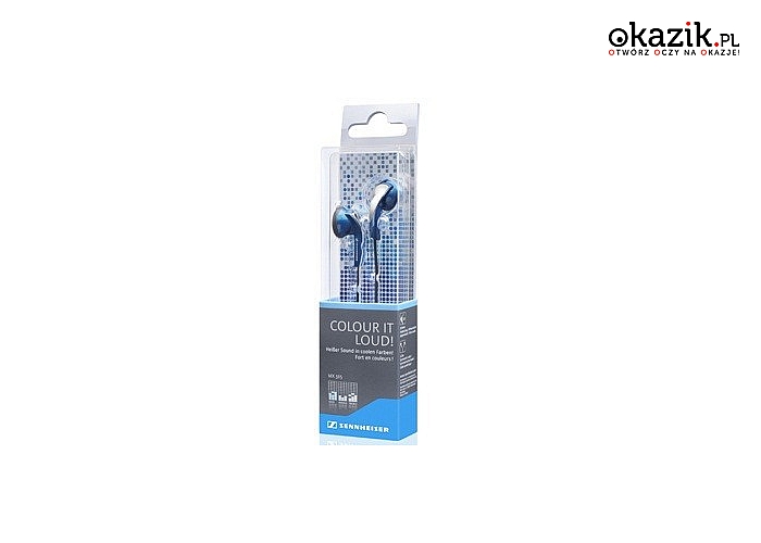 Sennheiser: MX 365 Blue słuchawki douszne