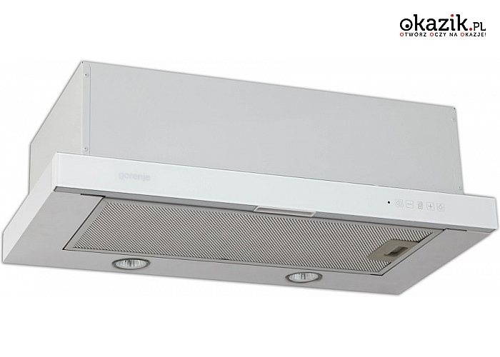 Gorenje: Okap podszafkowy DKF2600MWT