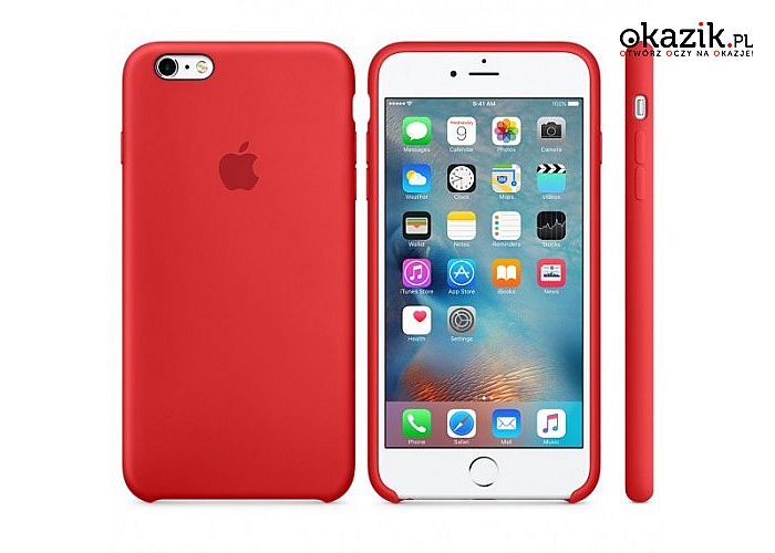 Apple: iPhone 6s Plus Silicone Case (PRODUCT)RED   MKXM2ZM/A