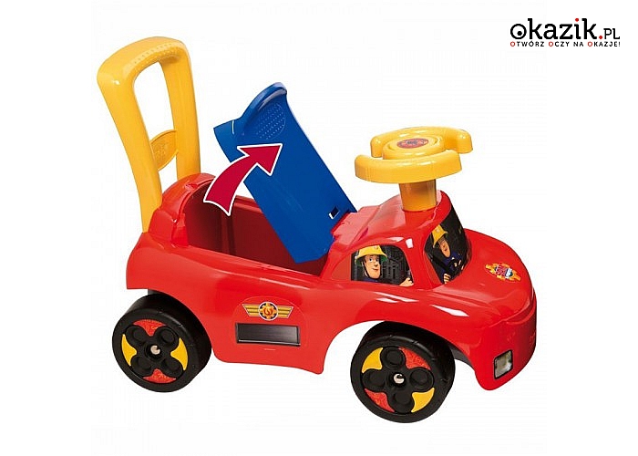 Smoby: Jezdzik Strażak Sam