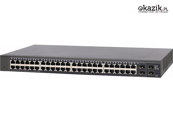 Netgear: GS724TP Switch Smart 24x1Gb PoE 2xSFP