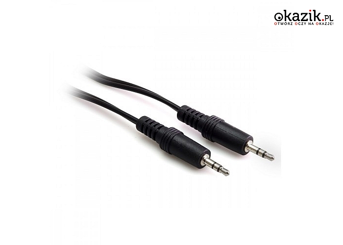 G&BL: Kabel audio stereo Jack 3.5mm męski/męski 3m blister
