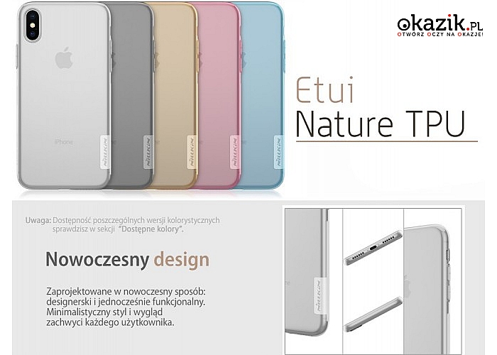 Nillkin: Nature iPhone X 10 Pink