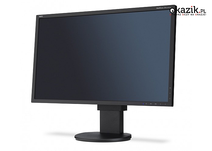 NEC: Monitor 24 MS EA244WMi bk IPS, W-LED, DVI, czarny