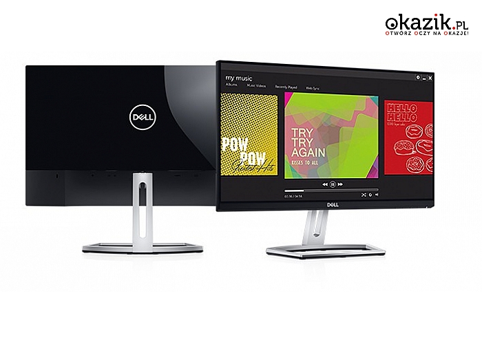 Dell: Monitor 21,5 S2218H IPS LED Full HD (1920 x 1080) /16:9/HDMI/VGA/3Y NBD