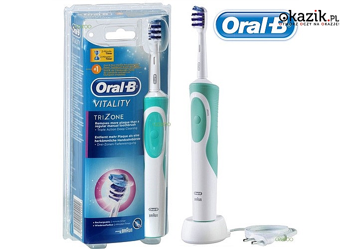 Zawsze czyste zęby! Szczoteczka elektryczna Oral-B Vitality
