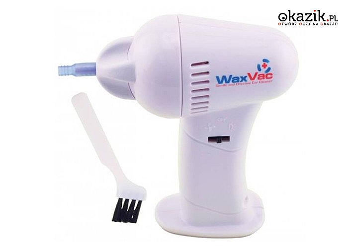 Zadbaj o higienę swoich uszu! Urządzenie do czyszczenia WaxVac bezpieczne dla Twojego zdrowia