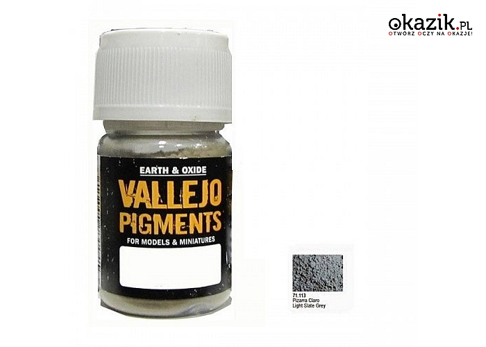 Vallejo: Pigment Light Slate Grey