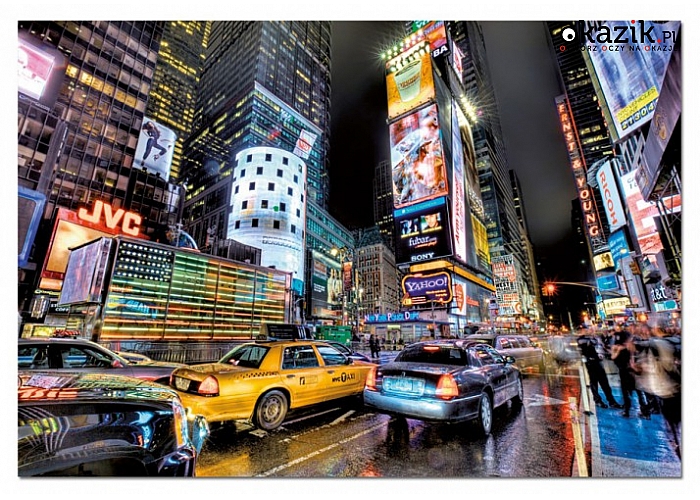 Educa: Puzzle 1000 elementów, Times Square, Nowy Jork