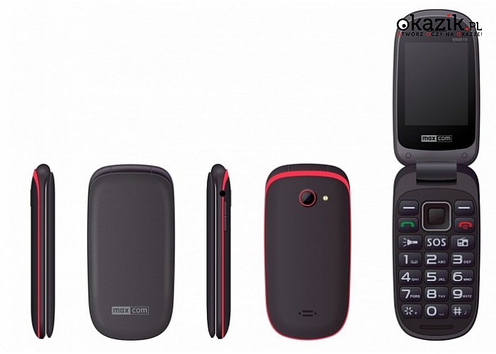 Maxcom: MM 818 TELEFON KOMÓRKOWY GSM
