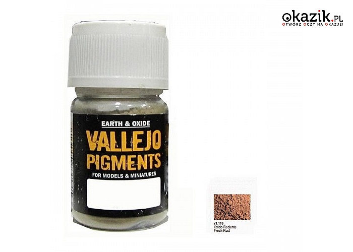 Vallejo: Pigment Fresh Rust