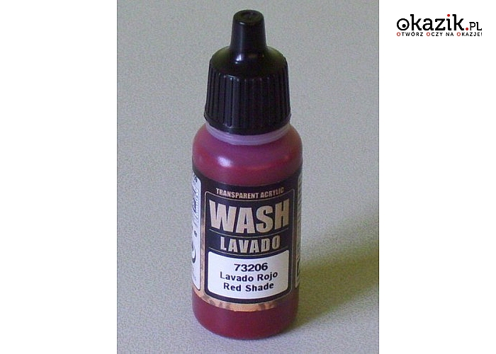 Vallejo: VALLEJO WASH-CZERWONY 17 ml