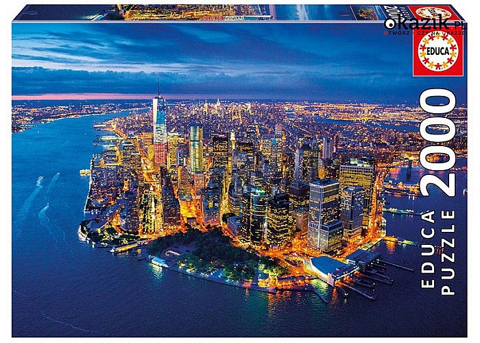 Educa: Puzzle 2000 elementów, New York Aerial View