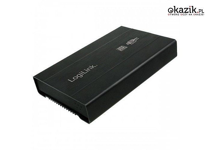 LogiLink: Obudowa aluminiowa do HDD 2,5' SATA, USB 3.0