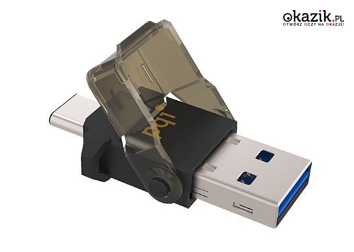 PQI: Czytnik kart microSD USB Typ-C; Connect 312