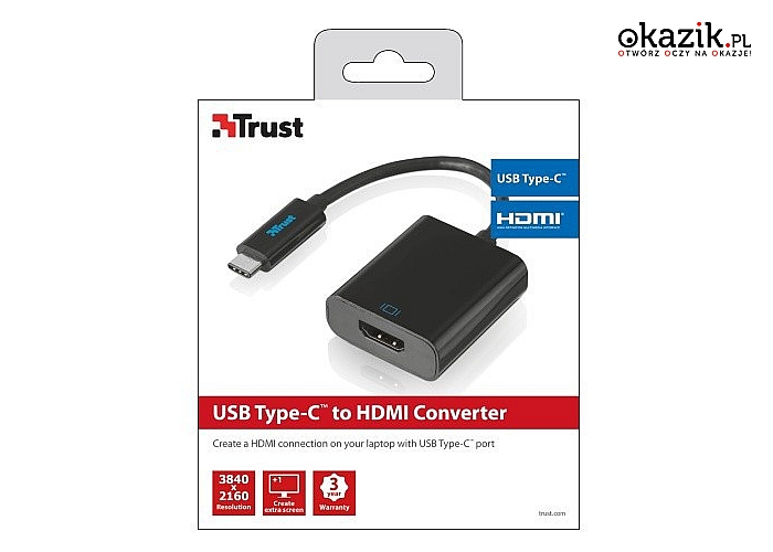Trust: USB Type-C to HDMI Adapter