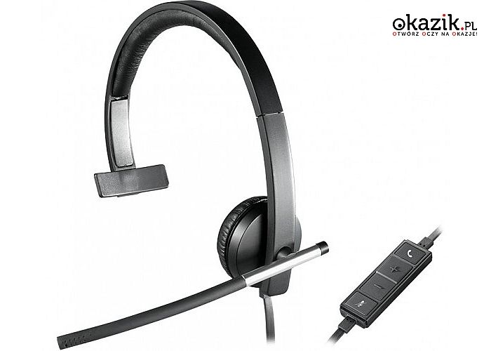 Logitech: H650e Mono Headset USB 981-000514