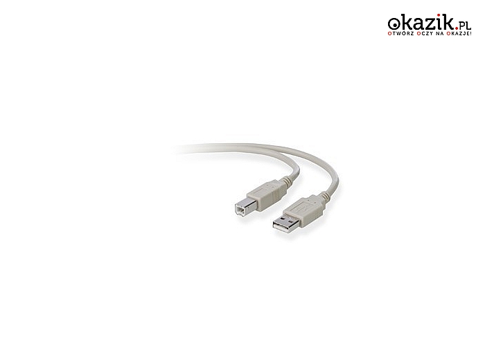 Belkin: USB A/B Device Cable A/B DSTP
