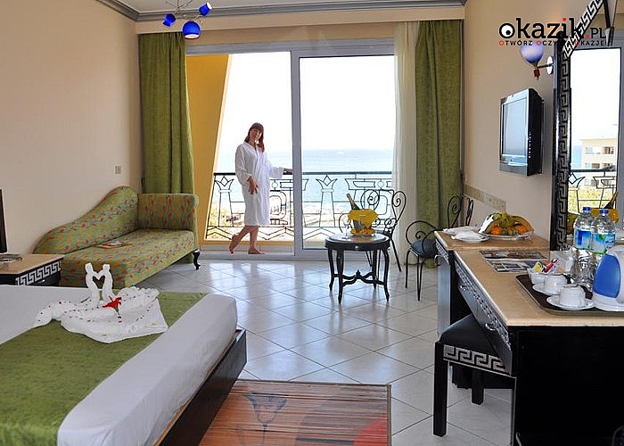 Słoneczna Hurghada! King Tut Aqua Park Beach Resort! Komfortowe pokoje! Bezpośrednio przy plaży! All Inclusive!