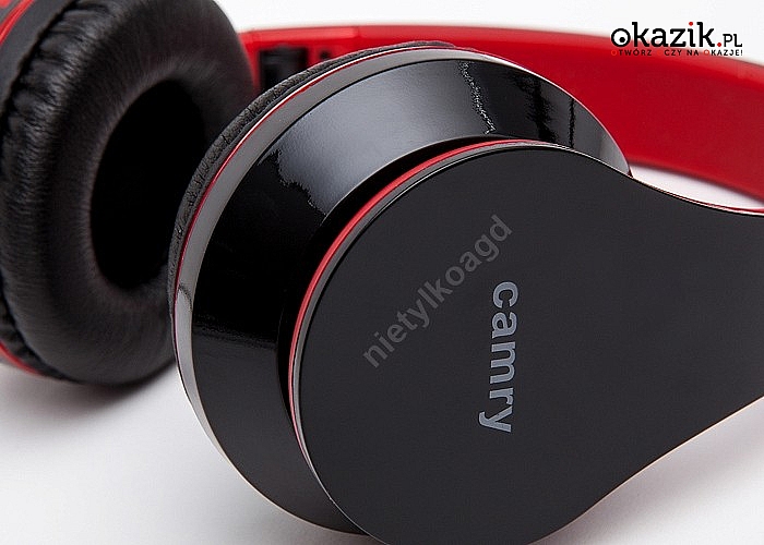 Bezprzewodowe słuchawki Camry CR1146 z technologią Bluetooth z funkcją rozmowy