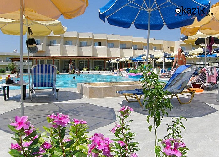 Słoneczna Grecja! Hotel Relax! 8- dniowy pobyt w przepięknym resorcie Kolymbia! ALL INCLUSIVE!