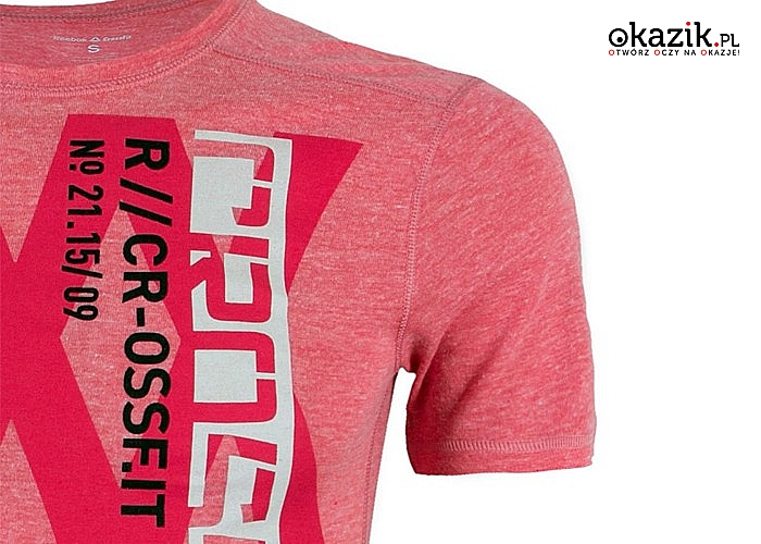 Koszulka Crossfit Reebok unikatowa kolorystyka ponadczasowy styl