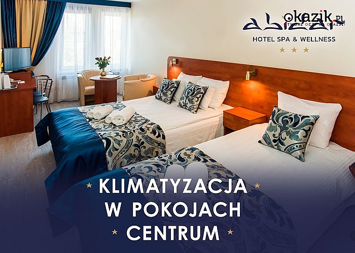 Hotel Spa & Wellness Abidar w Ciechocinku zaprasza na pobyt w pakiecie Borowina-Czarne Złoto! Wyżywienie!