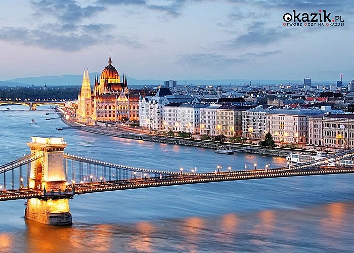 Budapeszt, miasto dziesięciu wzgórz! 3-dniowa wycieczka! 2 noclegi w hotelu*** + śniadania!