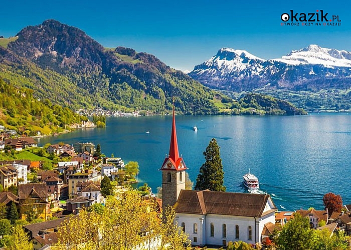 Szwajcaria – z widokiem na Cztery Kantony. Wyjazd autokarem klasy LUX, 2 noclegi w cenie!