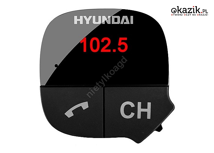 Transmiter nadajnik FMT419BT HYUNDAI z Bluetooth