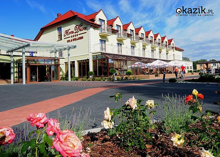 Hotel Delfin**** w Dąbkach! Komfortowe i estetyczne pokoje! Nielimitowany dostęp do strefy SPA & WELLNESS ! Wyżywienie!