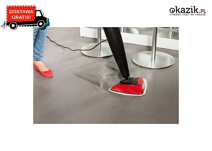 Mop parowy Viledy w szybki i higieniczny sposób wyczyści Twoje podłogi
